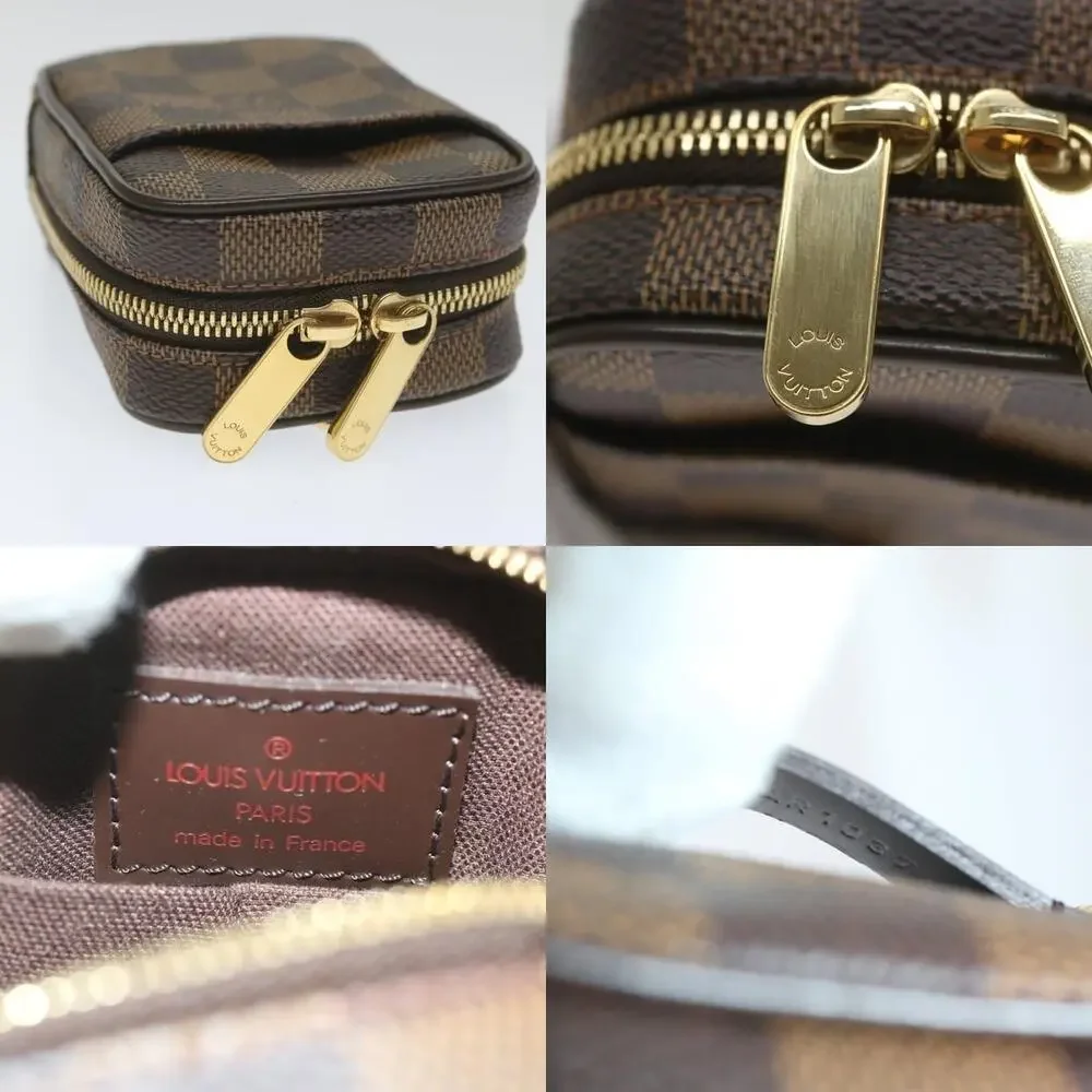 Louis Vuitton Damier Ebene Etui Okapi PM Pouch Brown
